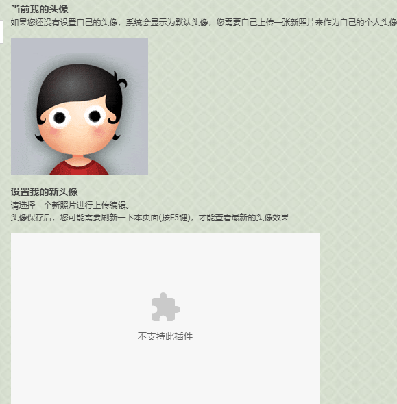 不支持插件