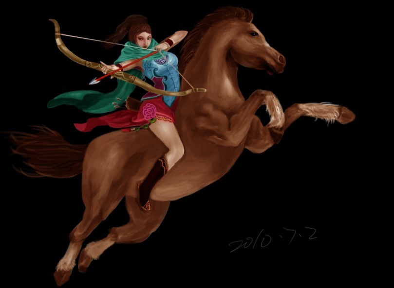 女骑士