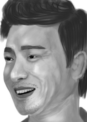 手绘刘德华