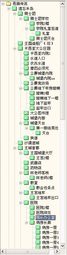 地图列表