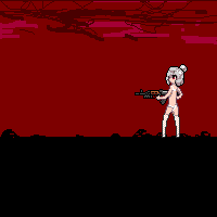 女性枪击.gif