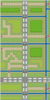 从溆庄村到蟹市场的路