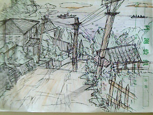 风景速写