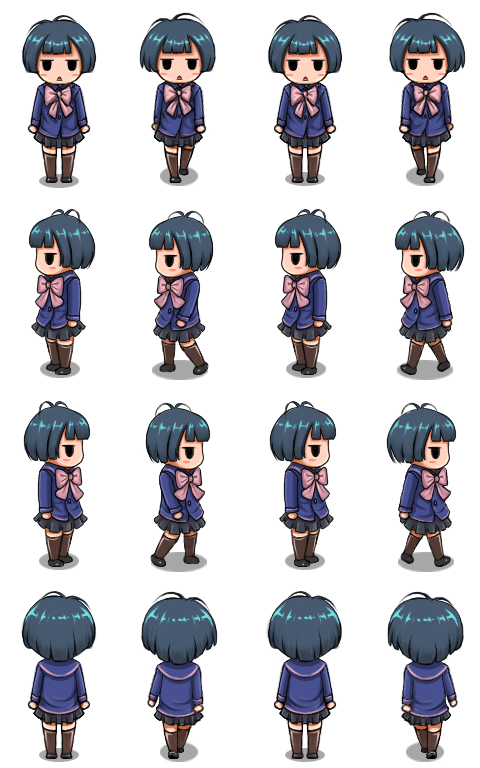 女学生4X4