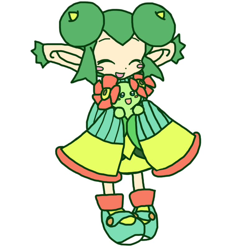 【涂鸦】莉德露和美丽花.png
