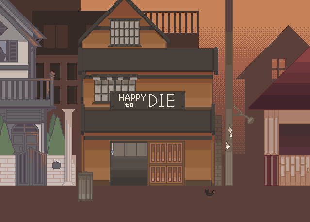 第一次画背景好渣。]