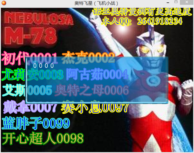 角色选择表