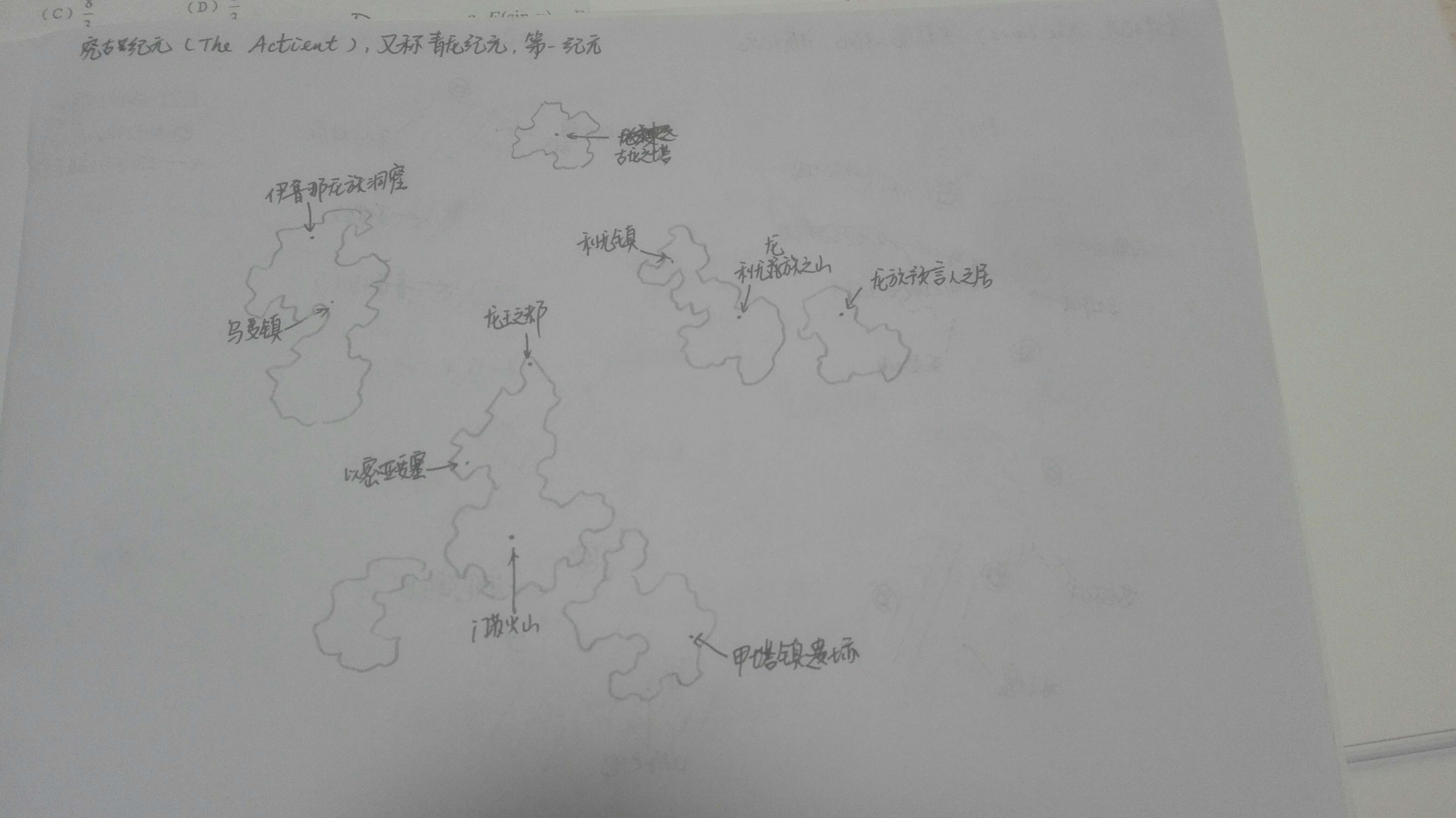 究古纪元地图