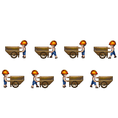 民工 小推车 空车.png