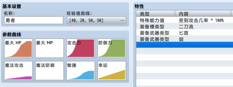 我方属性