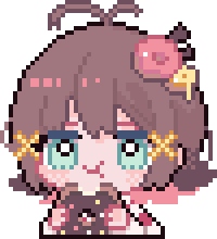 食甜甜圈.gif