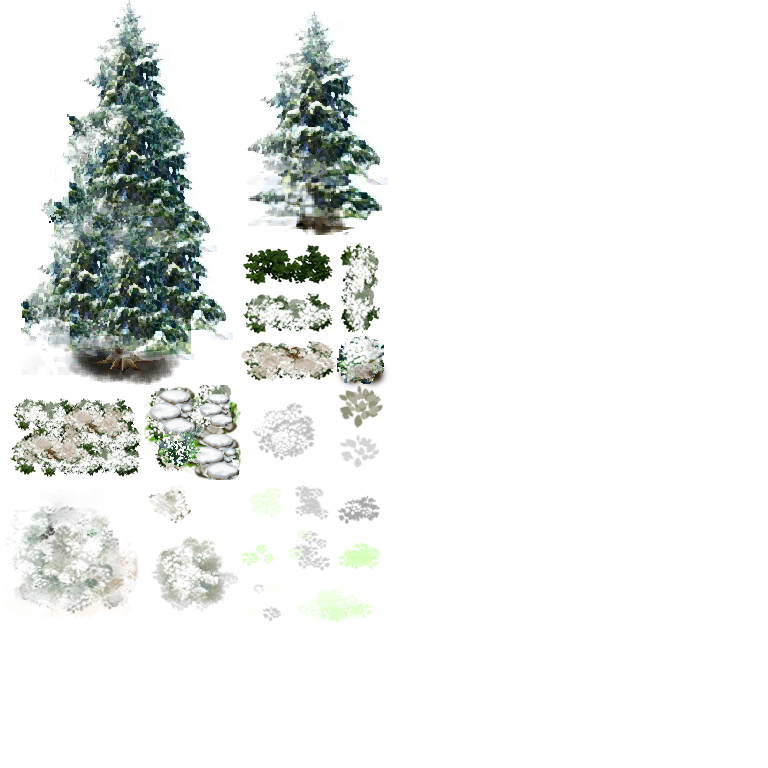 雪境树林套组