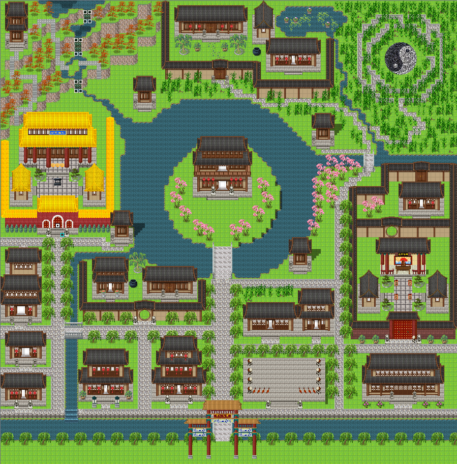 古镇全图