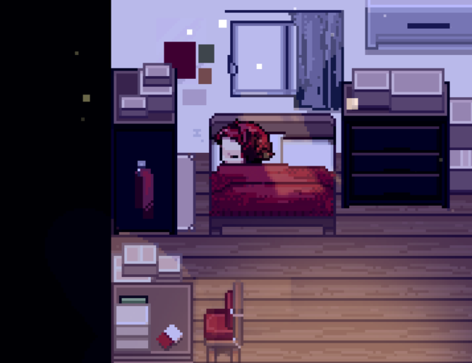 房间(夜)