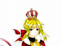 临摹的一张saber…………