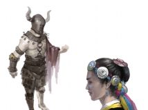 觉得自己水平有限的时候，就临摹一下别人的作品吧