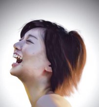 模仿绘画的人物肖像