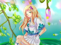 水中少女