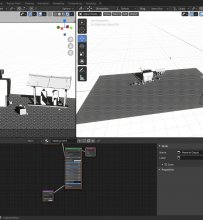 我使用blender 3d软件制作的漫画实习