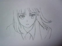 手绘西服saber……