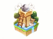 原创的塔防游戏炮塔