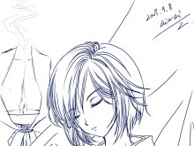 [和服美人]随手一张以前滴线稿