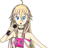 【IA】赛车女郎临摹