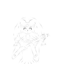 鼠绘草图，难得用钢笔………………