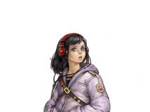 比较随便的涂鸦——电锯少女