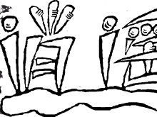 【全过程】我第一次画的标题画