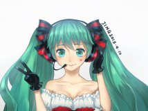 最近刚涂的初音w