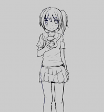 好久没画画了，随便涂鸦了一下