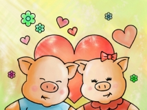 最近学上色、画了几张，点评一下哈~