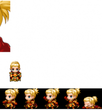RPG MAKER [MV / MZ] 格式 . 红色盔甲战士
