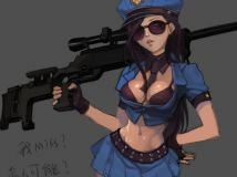 来个靠谱点的吧。皮城女警