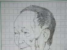 袁隆平先生头像手绘