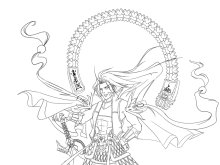 半夜了 发张线稿- -待上色【似乎更新】
