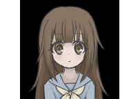 某无口少女的脸图x