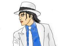 临摹作  SmoothCriminal