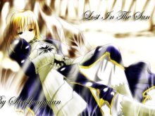 剑士saber。。。。阳光下带着荣誉逝去。。。