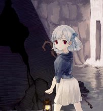 悄悄地放下一些画……