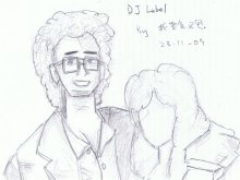 【十月朝活动】一张DJ Lubel的画