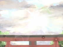 灵梦一张。。。（和隔壁撞车真严重）