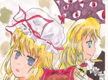 水彩東方一枚