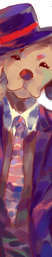 【涂鸦墙】上周主题：人模狗样