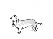 _:(´ཀ`」 ∠):_听古语说“画犬最易”来着……