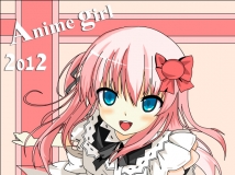 我画的Anime girl