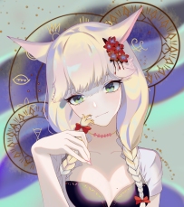 给朋友画的头像