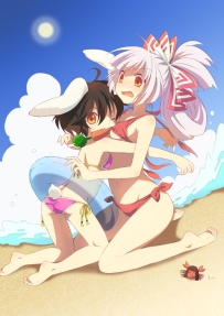妹红少女的一面哦   嘿嘿