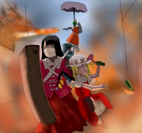 【职业手绘】七夕贺图